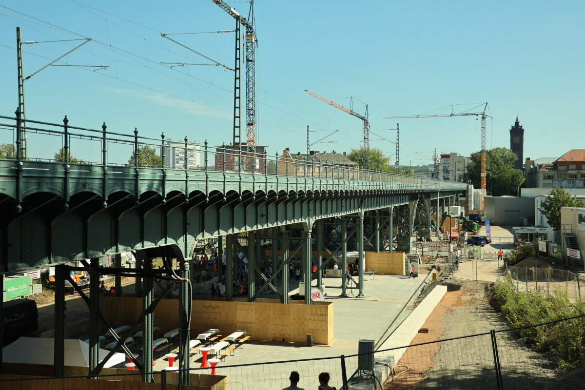 Das Viadukt wurde am 4. September 2024 durch den Eigentümer Deutsche Bahn eingeweht. 