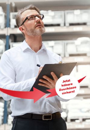 Flyer der Bundesagentur für Arbeit (Ausschnitt)